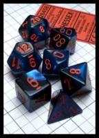 Dice : Dice - Dice Sets - Chessex - Gemini Blue Starlight 26458 - Gen Con Aug 2015